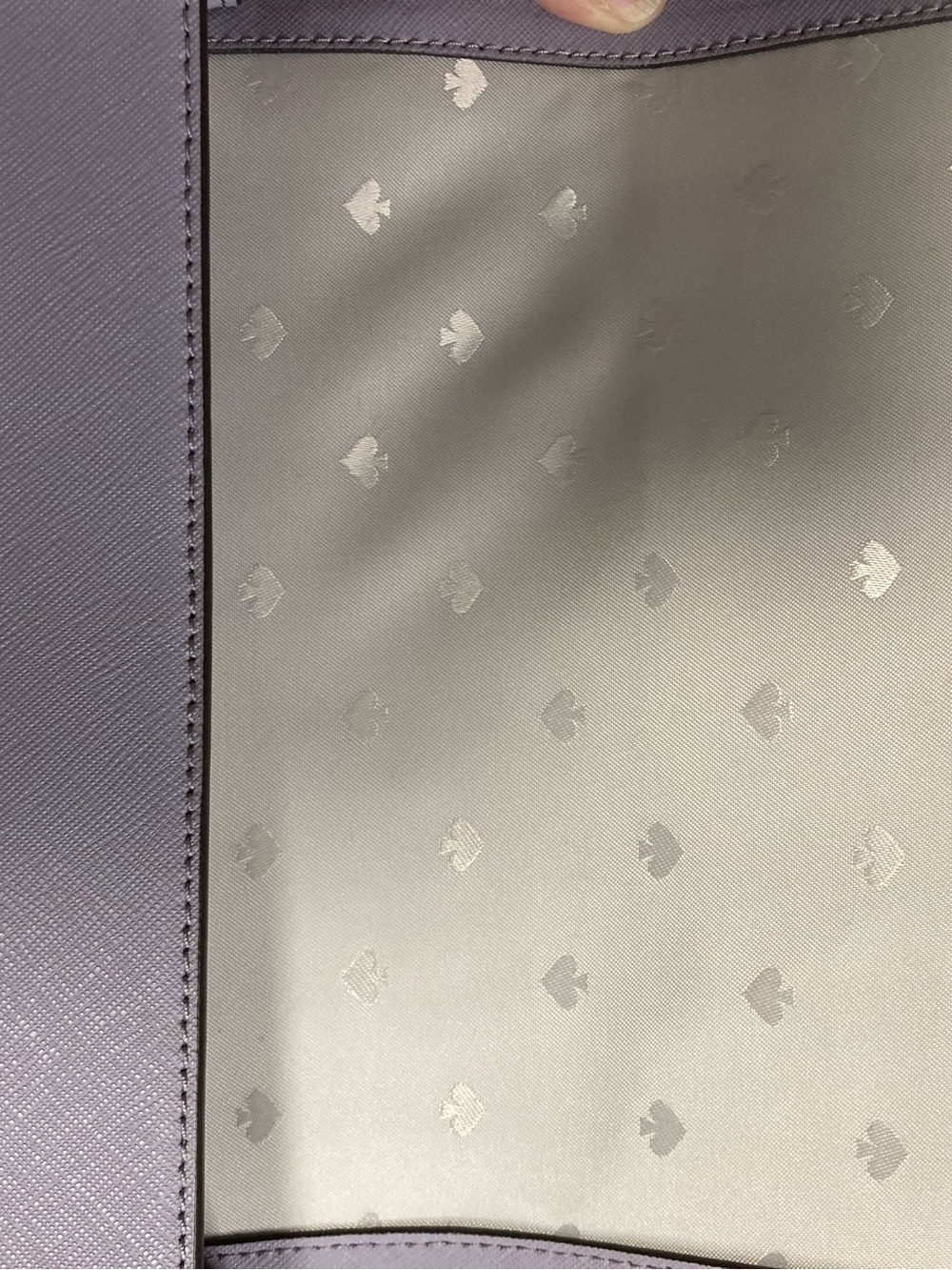 Kate Spade Madison Lavender Crossbody/Shoulder Chain Saffiano Leather Bag - Picture 9 of 15